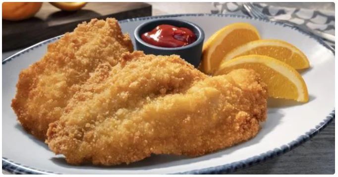 Red Lobster golden-fried fish fillets