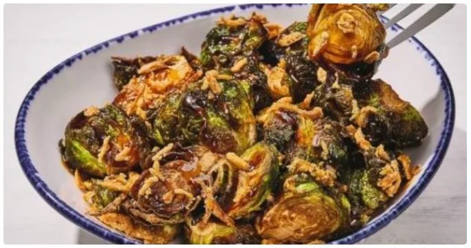 Red Lobster Crispy Brussels Sprouts seasoned vegetable side