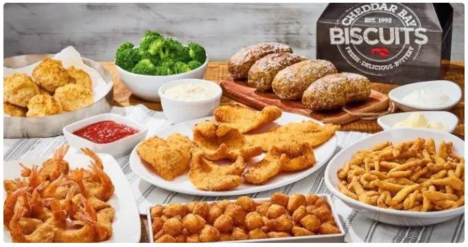 Red Lobster family seafood feast pricing