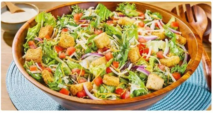 Red Lobster Fresh Family House Salad serves 4 healthy side