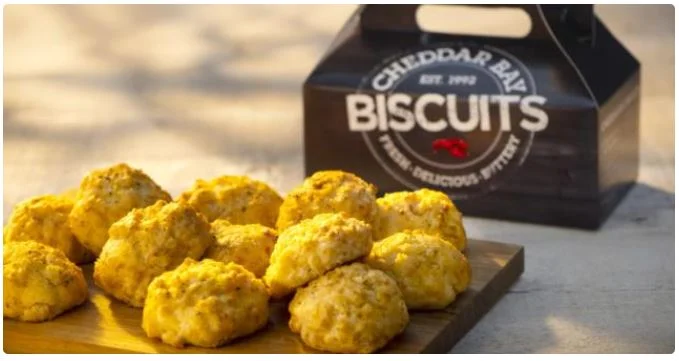 soft golden biscuits served with tasty side items.