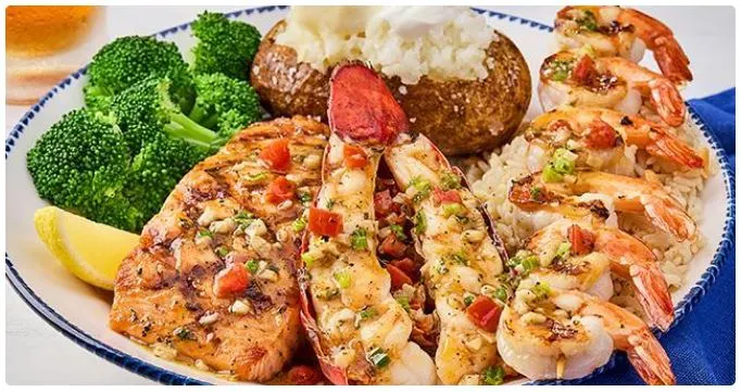 Surf and Turf Maine Lobster Tail and Sirloin