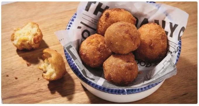 ​Red Lobster’s Hush Puppies are tasty fried cornmeal balls.