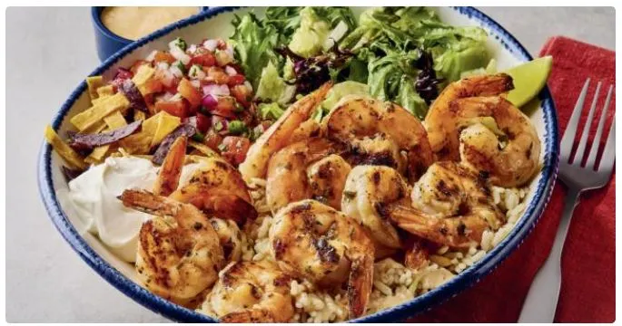 Red Lobster Southwest Shrimp Bowl is a tasty dish.